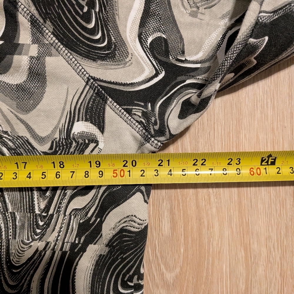 Gymshark Hoodie Men's Small Tie Dye Swirl Activewear - Picture 7 of 9